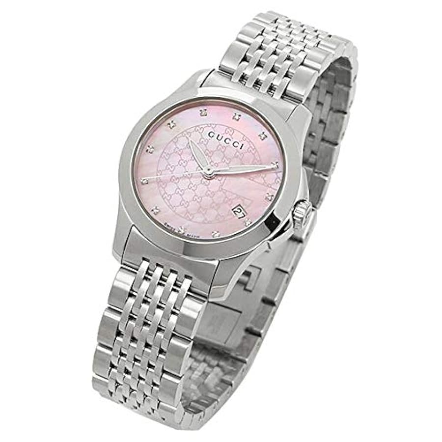 GUCCI グッチ 時計 グッチ Gタイムレス 腕時計 GUCCI YA126534 ピンク 桃 新品電池